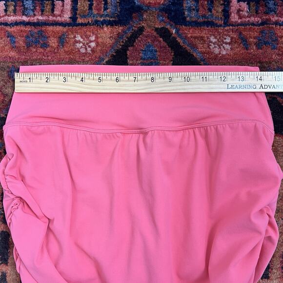 Athleta Transcend Skort Coral Petal Skirt Womens Size Large Workout Casual - Picture 9 of 10